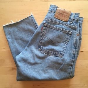 Vintage Levi’s 550 Tapered Leg High Rise Mom Jean